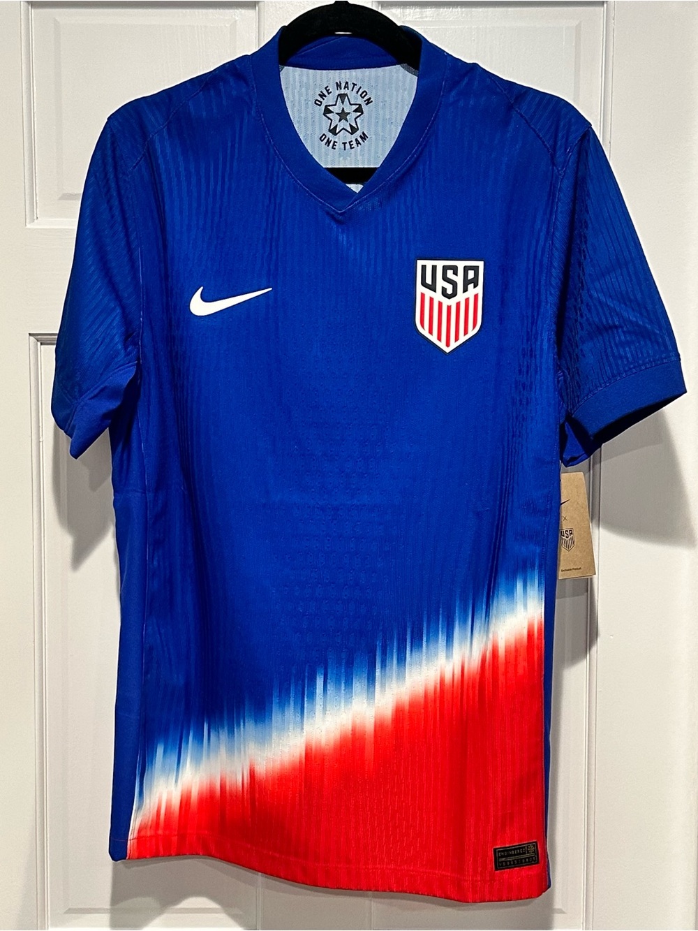 Nike 2024 USA USMNT ADV Vaporknit Authentic Jersey Sz M Medium FJ4264-417 $170